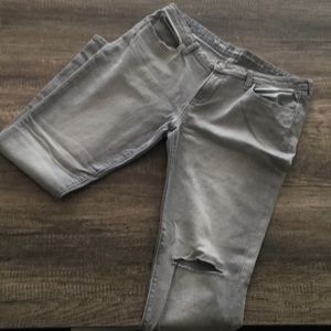 Old navy gray jeans- straight leg